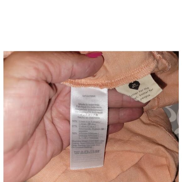 Madewell Linen Blend Allie Mini Dress with‎ pockets Size Small - Picture 4 of 6